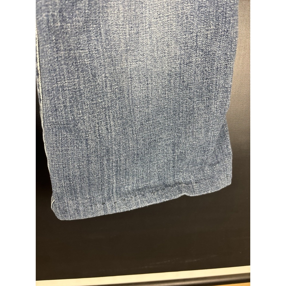 Womens Light Blue Wrangler Jeans Size 11x36 Bootcut Mid Rise - Picture 5 of 7